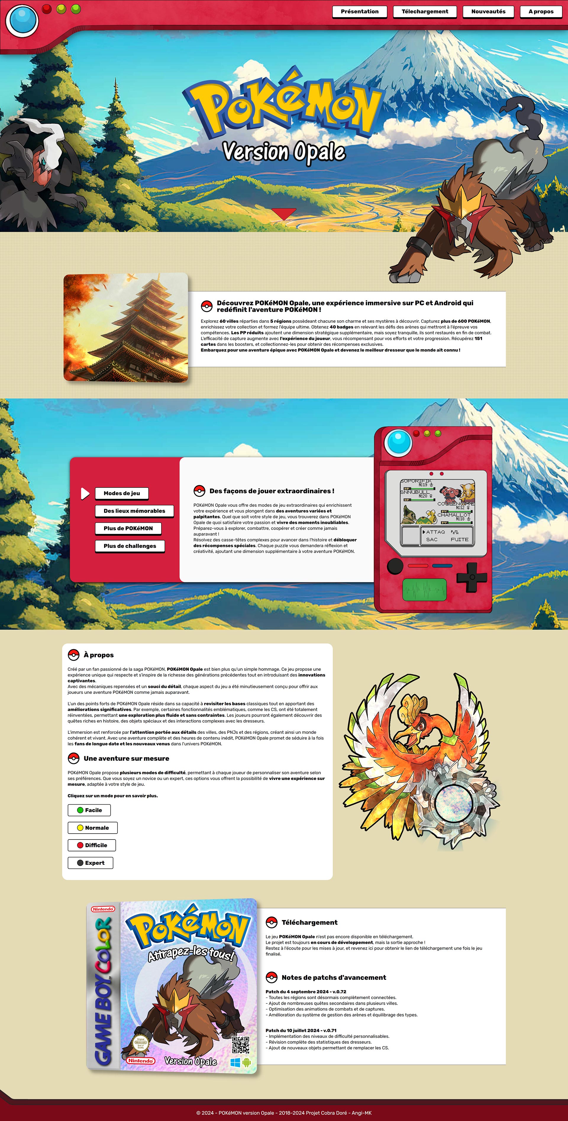 Aperçu Pokémon Opale